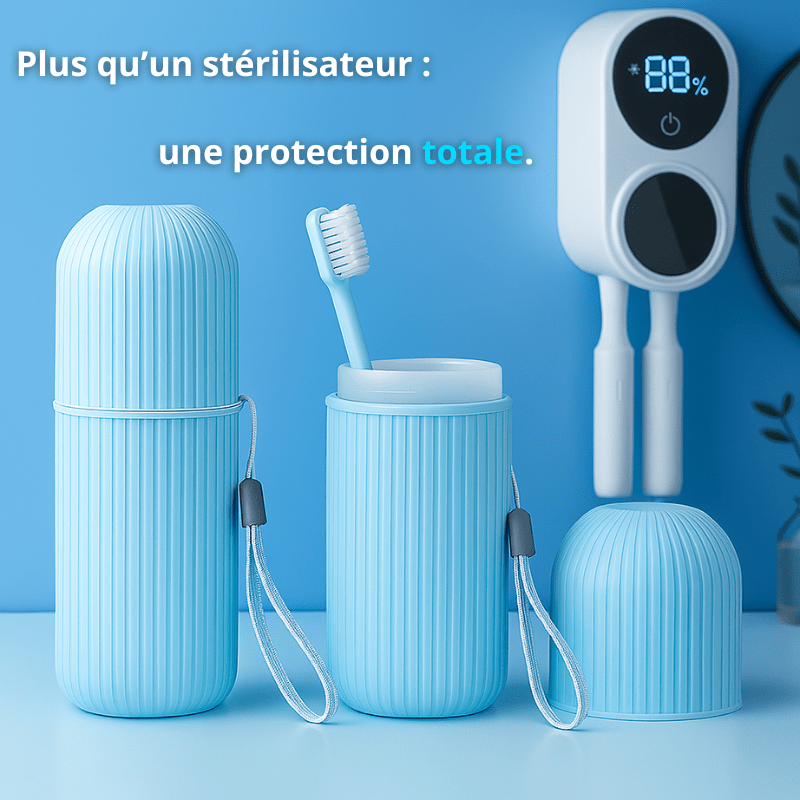 Étui de protection pour brosse à dents